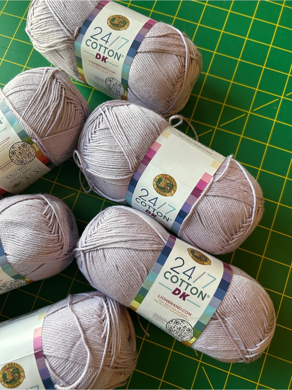 YARN DESTASH / 24/7 Cotton DK in Desert Lily - Picture 6 of 6